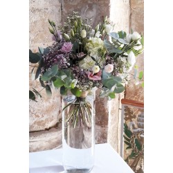 Bouquet à la tige raffiné fleurs de saison, couleur au choix - Fleuriste Celles-sur-Belle (79)